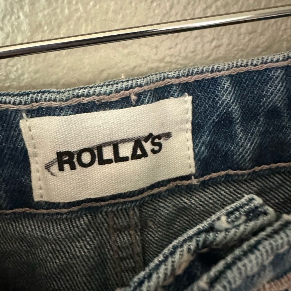 ROLLA'S High Rise Light Blue Jeans - Picture 3 of 11